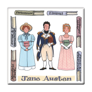 Jane Austen Coaster
