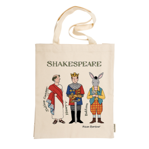 Shakespeare Characters Tote Bag