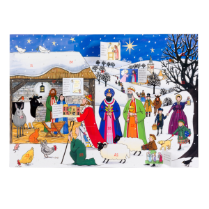 Jesus Is Born Traditional Christmas Advent Calendar