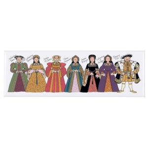 Henry Viii Panoramic Fridge Magnet