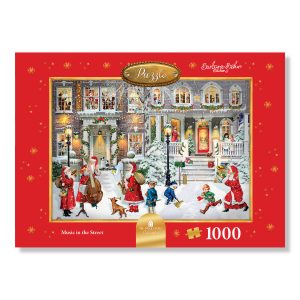 Music In The Street Christmas Jigsaw Puzzle
