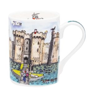 Bodiam Castle Fine Bone China Mug