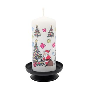 Christmas Trees Christmas Pillar Candle