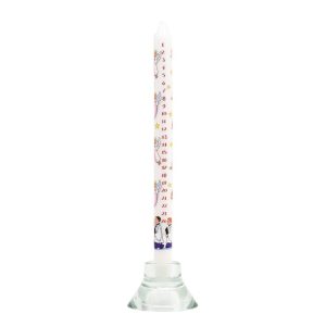 Choir Boys Blue Christmas Advent Dinner Candle