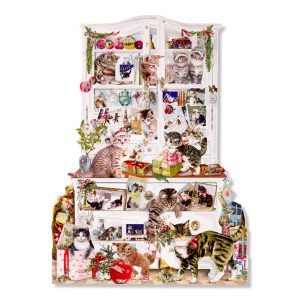 Mischievous Christmas Cats Large Traditional Advent Calendar