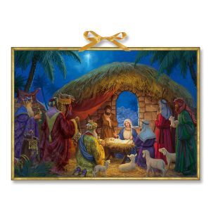 The Nativity Scene 2025 A3 Advent Calendar