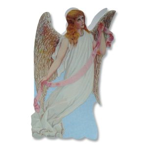 Angel Nostalgic Christmas Card