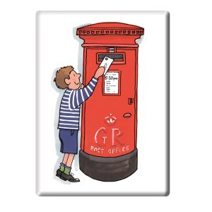 Post Box Fridge Magnet