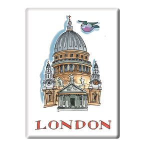St Paul's Cathedral Fridge Magnet