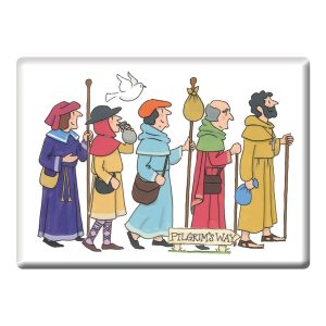 Pilgrims Fridge Magnet