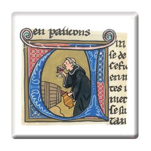 Monks Illumination Fridge Magnet