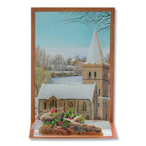 Christmas Church Pop-Up Christmas Card