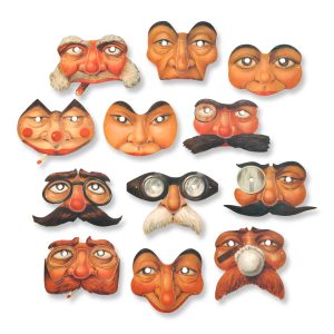 Edwardian Mini Party Masks