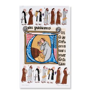 Monks Tea Towel