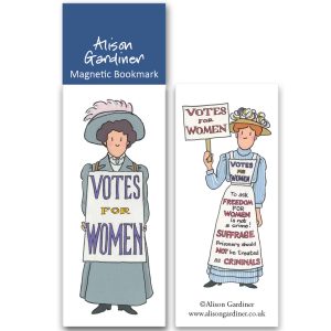 USA Suffragette 01 Magnetic Bookmark