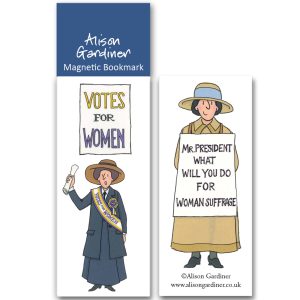 USA Suffragette 02 Magnetic Bookmark